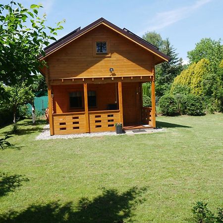 Domek Letniskowy Drewniany Nad Jeziorem Strzeszowskim Nowy Esterno foto